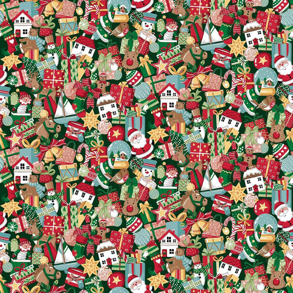 Christmas Wishes - Stocking Fillers Green