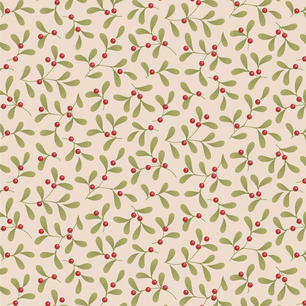 Tilda Merry Little Christmas - Mistletoe Cream