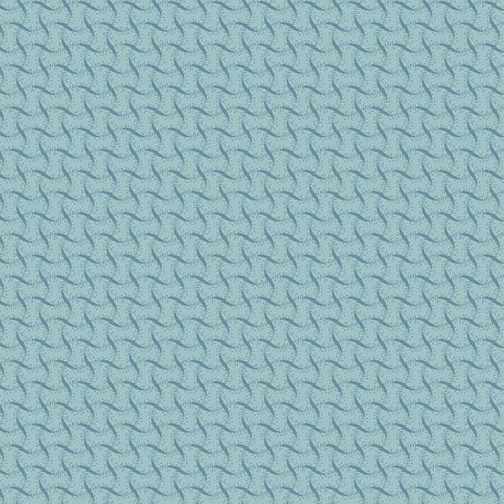 Sewing Bird - Ribbon Weave - Denim - A1611-B