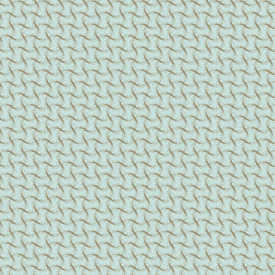 Sewing Bird - Ribbon Weave - Adriatic - A1611-LB