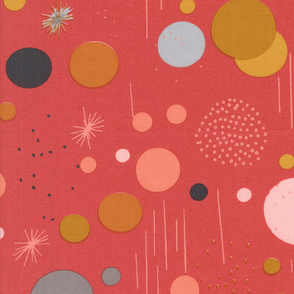 Simply Cozy - Circles Persimmon