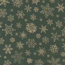 Load image into Gallery viewer, Merry Manor Metallic - Snowflake - Evergreen