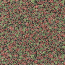 Load image into Gallery viewer, Merry Manor Metallic - Holly Berry - Black