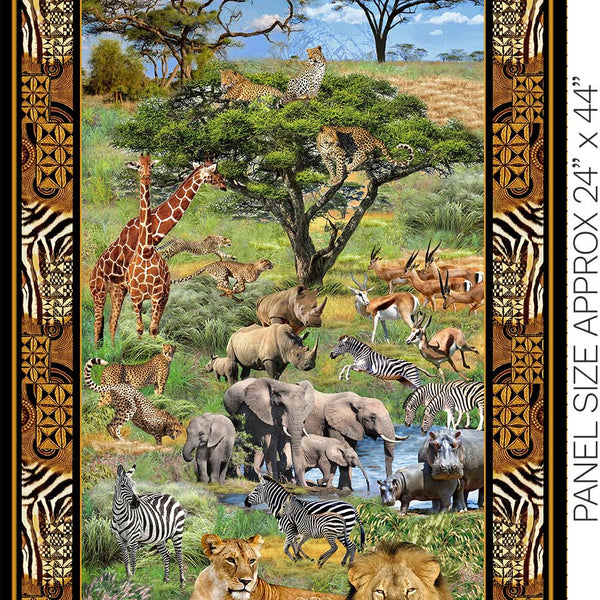 Serengeti Plains Panel