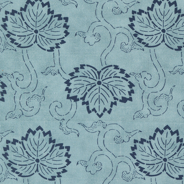 Indigo Blooming - Hasu Floral - Water