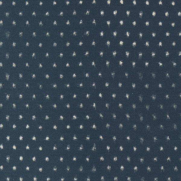 Indigo Blooming - Sakura Dots - Midnight