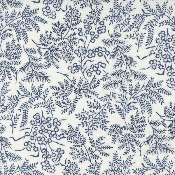 Nantucket Summer - Floral Cream Navy