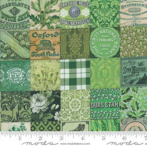 Curated in Color - Patchwork Green