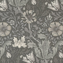 Load image into Gallery viewer, Ebony Suite - Charcoal Floral Vines