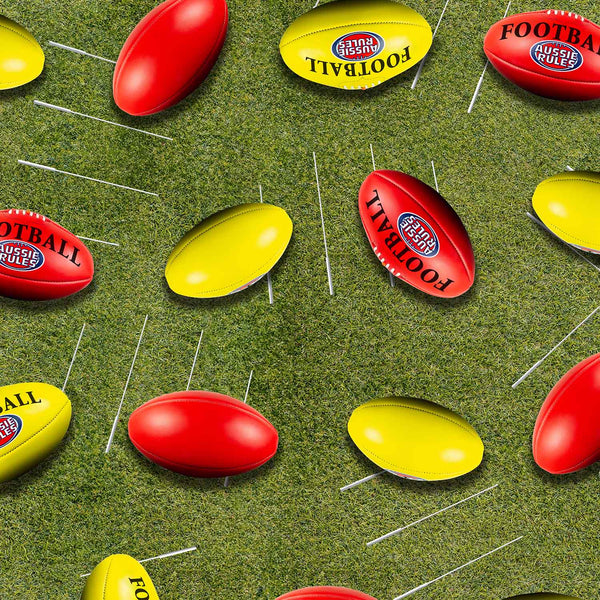 Football Fever - Balls Red and Yellow