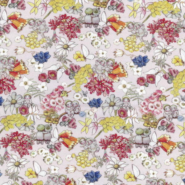 May Gibbs - Gumnut Friends Pink