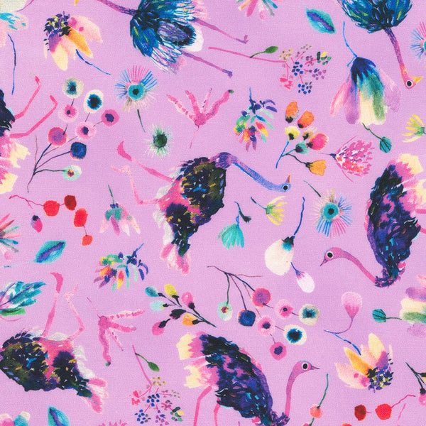 Flora & Fun - Ostriches on Thistle