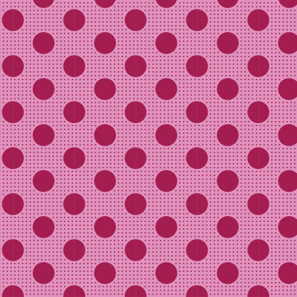 Tilda Dots - Maroon