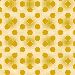Tilda Dots - Flaxen Yellow