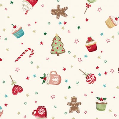 Cosy Home Christmas - Sweet Treats in in Cream