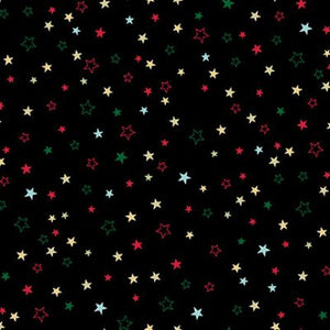 Cosy Home Christmas - Cosy Stars in Black
