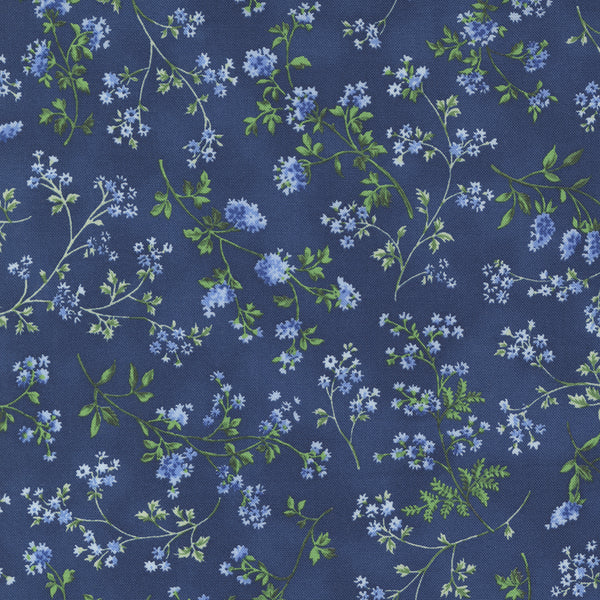 Summer Breeze 2023 - Little Blooms - Navy