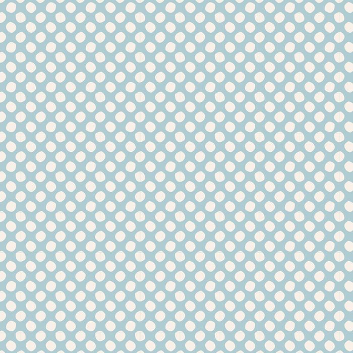 Tilda Basics - Paint Dots - Light Blue