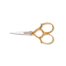 Load image into Gallery viewer, SOHMO Lecco Scissors 3 1/2&quot; - Gold