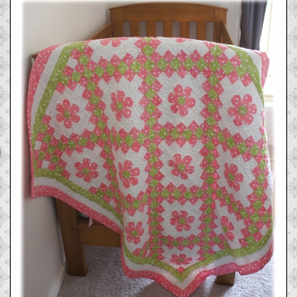 Baby Daisy Irish Chain PDF Quilt Pattern