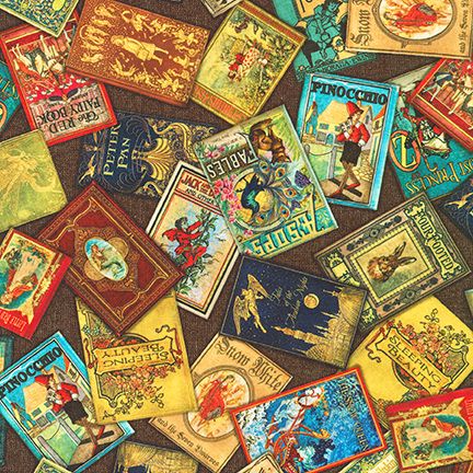 Library of Rarities - scattered books - large