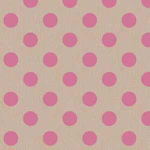 Tilda Chambray Dots - Pink
