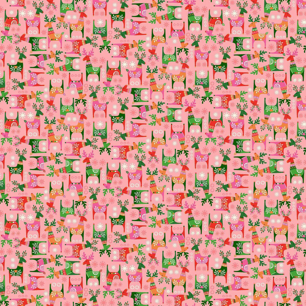 Christmas Brights - Rudolph Pink