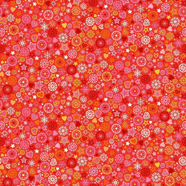 Christmas Brights - Merry Motifs Red