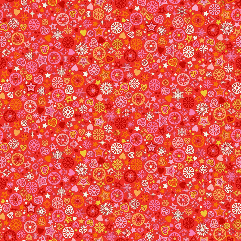 Christmas Brights - Merry Motifs Red