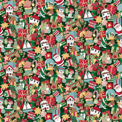 Christmas Wishes - Stocking Fillers Green