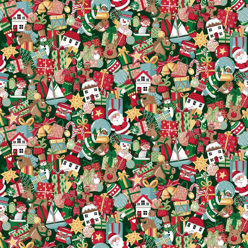 Christmas Wishes - Stocking Fillers Green
