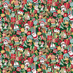 Christmas Wishes - Stocking Fillers Green