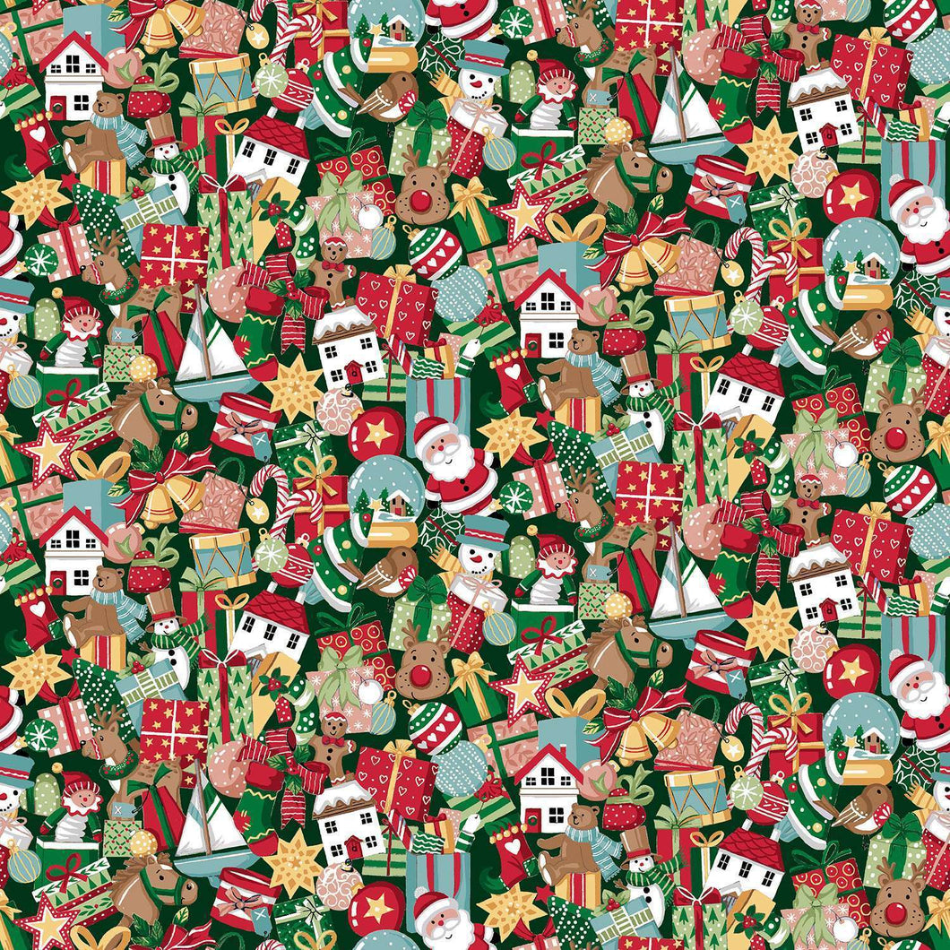 Christmas Wishes - Stocking Fillers Green