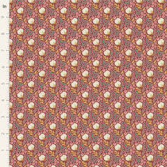 Sanctuary - Cottonfield - Maroon