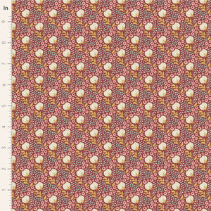 Sanctuary - Cottonfield - Maroon