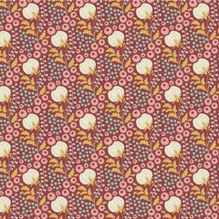 Sanctuary - Cottonfield - Maroon