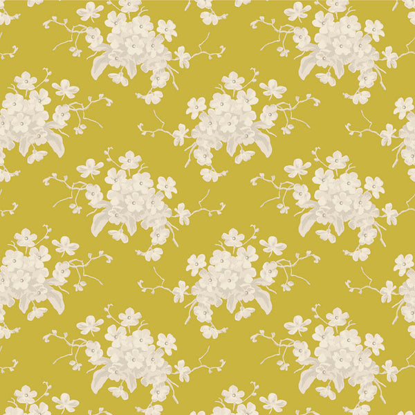 Sunday Brunch - White Flower - Sour Yellow