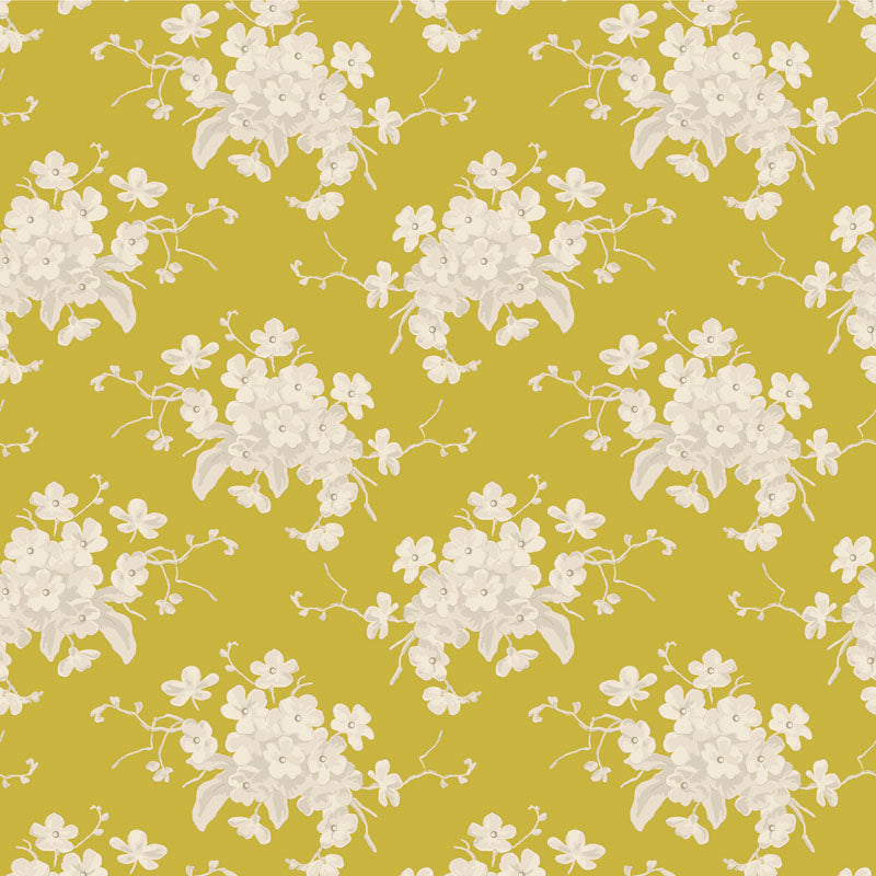 Sunday Brunch - White Flower - Sour Yellow