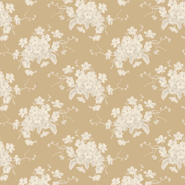 Sunday Brunch - White Flower- Sand