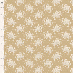 Sunday Brunch - White Flower- Sand