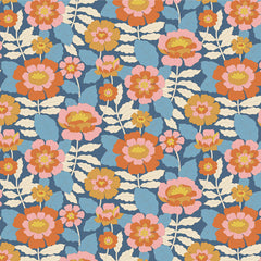 Wallflower - Beverly - Blue