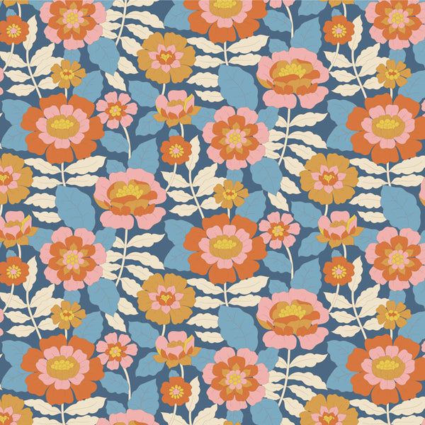 Wallflower - Beverly - Blue