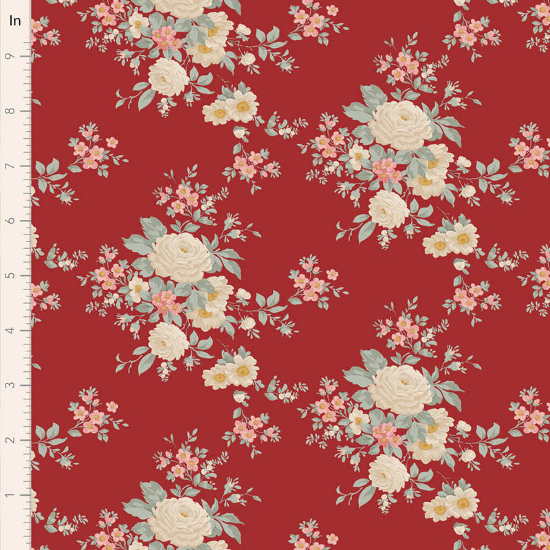 Tilda Merry Little Christmas - Carol Burgundy