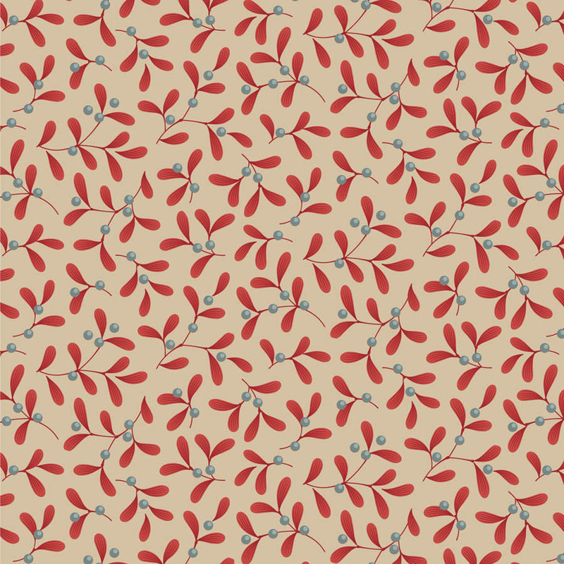Tilda Merry Little Christmas - Mistletoe Red