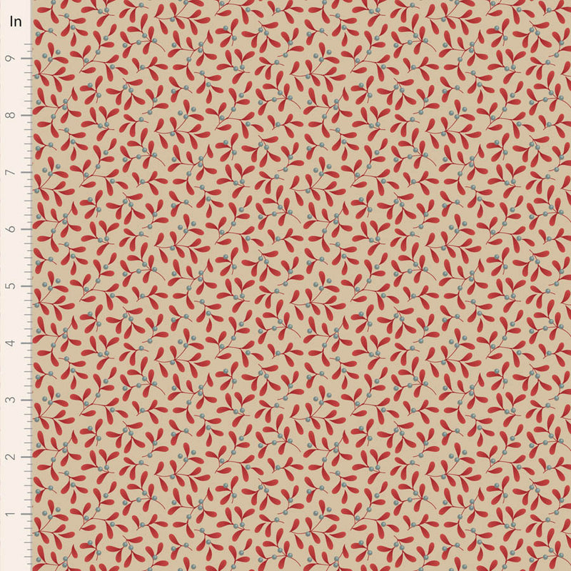 Tilda Merry Little Christmas - Mistletoe Red