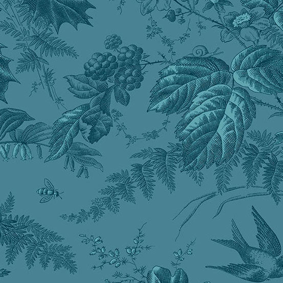Secret Stash Favourites Blue Willow - Vermont Teal