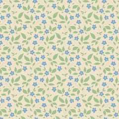 Sunday Brunch - Tipsy - Cream - Blue