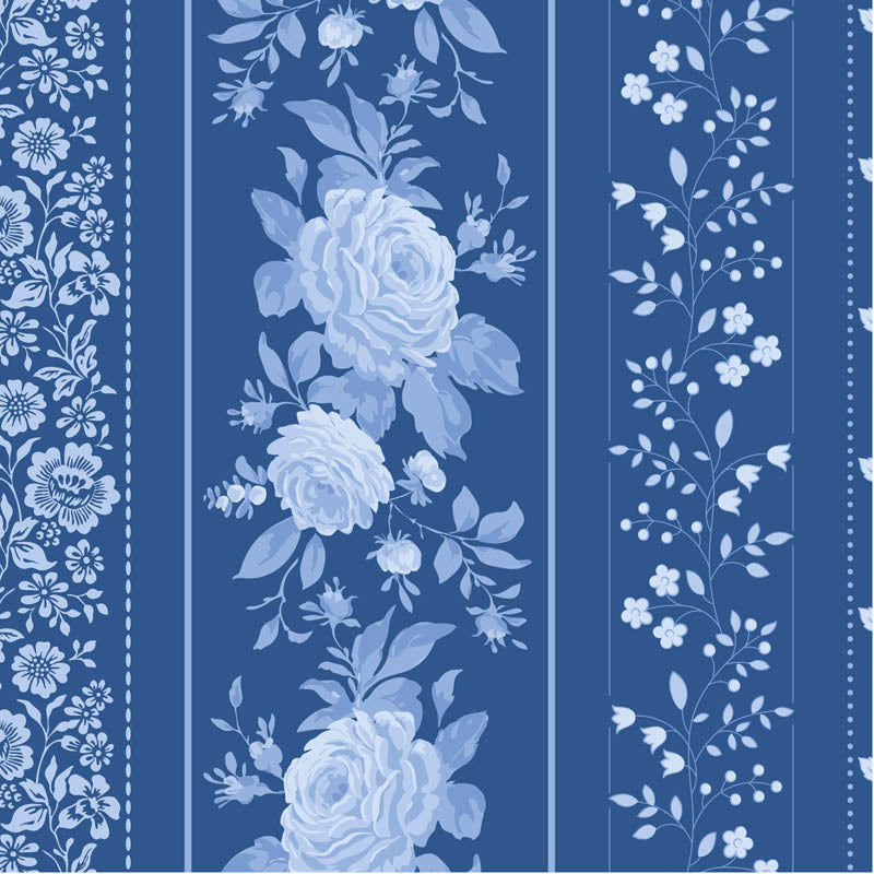 Tilda's Something Blue Co-Ord Borders Night