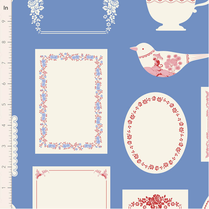 Tilda's Something Blue Co-Ord Labels & Ornaments - Blue