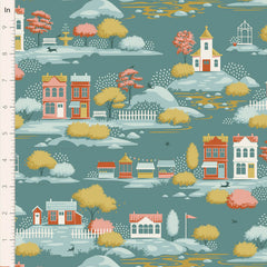 Tilda's Village Life - Village Teal